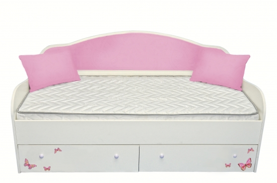 Тахта з м'якою спинкою 